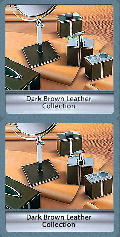 Dark Brown Leather Collections
